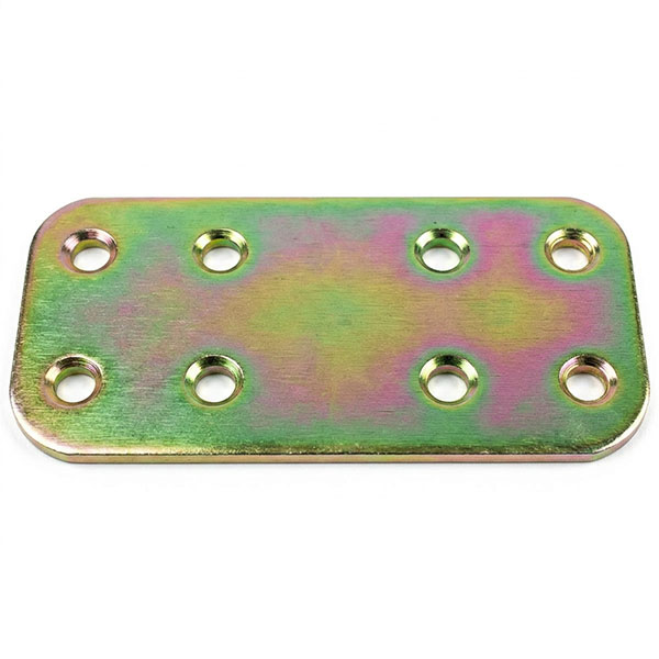 MINUTEX Piastra Giunzione Diritta Leggera MM60X30X2 Acciaio Zincato